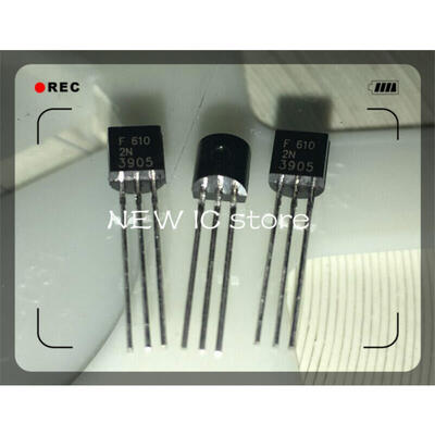 

Free Shipping 50PCSlot 2N3905 3905 TRANS PNP 40V TO-92
