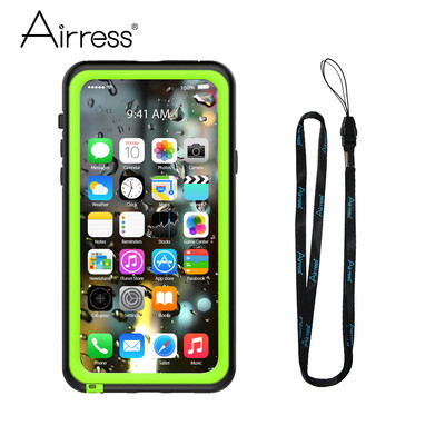 

Airress для iphone X Многофункциональный ультратонкий водонепроницаемый ударопрочный пылезащитный чехол для телефона сумка водонепроницаемая сумка