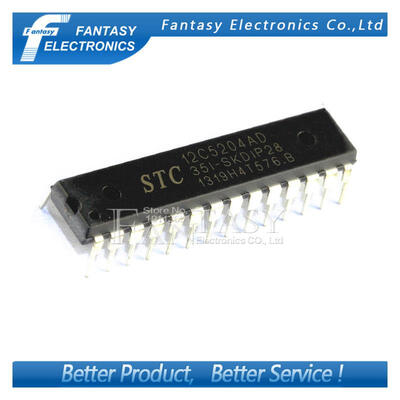 

10PCS STC12C5204AD-35I-SKDIP28 DIP28 STC12C5204AD DIP 12C5204AD new and original IC free shipping