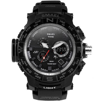 

Orange Sport Watch SMAEL Brand Watches LED Digital Wristwach Multi-functional Men Clock Led Stopwatch 1531 S Shock Sport Watch