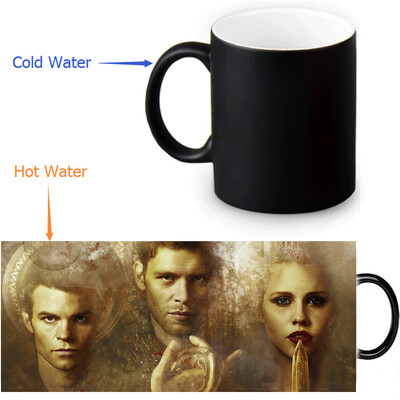 

The Originals 350ml12oz Heat Reveal Mug Color Change Coffee Cup Sensitive Morphing Mugs Magic Mug Milk Tea Cups