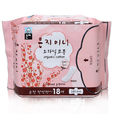 

Enchi (Eun jee) cotton mini sanitary napkin 180mm 18 (Korean original import