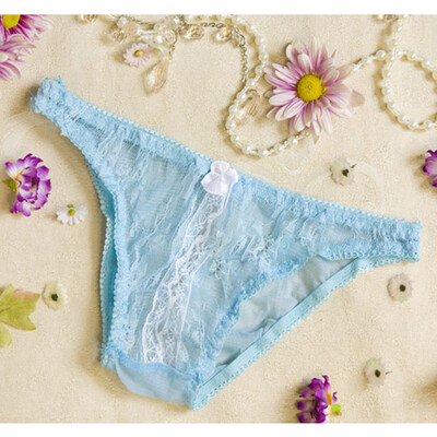 

Charms Lingerie Perspective T Брюки Вышитые лук Charms Thong Женщины Эротическое белье Открывание Crotchless