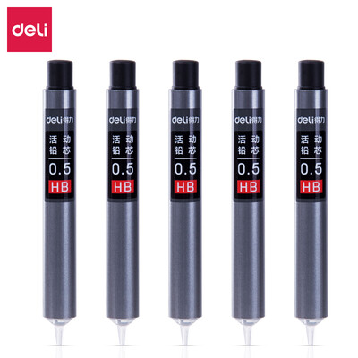 

Deli deli 5 HB pen shape 05mm automatic activity lead 33506