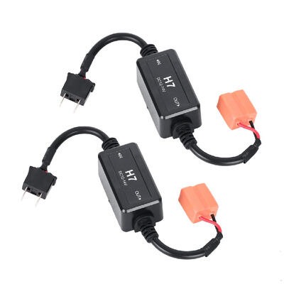 

H7 canbus wiring harness adapters