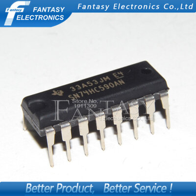 

50PCS SN74HC590AN DIP16 SN74HC590 DIP 74HC590N 74HC590 HD74HC590AP new and original IC free shipping