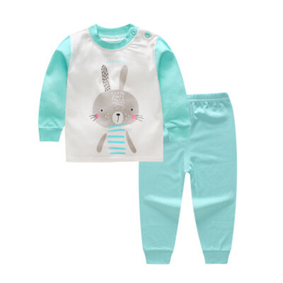 

2016 cotton children sleeping suits autumn pajamas kids Fashion newst homewear baby pajamas pajamas home wear clothes