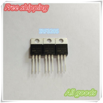 

Free Shipping 50pcs/lot IRF3205 IRF3205PBF IRF3205N TO-220 110A 55V 200W 100% NEW IC