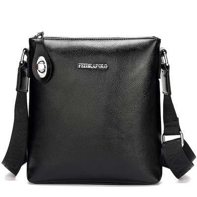 

Hot brand name leather goods mens bag casual business leather mens messenger bag retro fashion mens messenger bag B-fdk2213