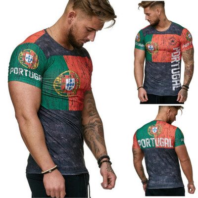

Summer Men Short Sleeve T Shirt Casual Sport T Shirt Tops