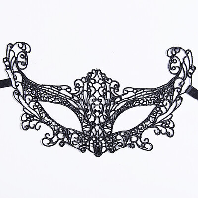 

Женская мода сексуальный черный кружево венецианский Halloween Party Masquerade Ball Eye Mask Gift Catwoman Cosplay