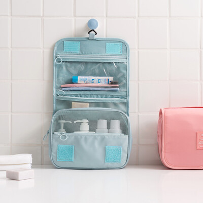 

Wolf Walker Travel Storage Bag Washing Bag Men Traveling Bath Bag Female Portable Waterproof Multifunction Cosmetic Bag LXZ-7003 Gray