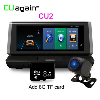 

CU2 8 DVR GPS 4G Wifi 1080 FHD Dash Cam Android Rear View Camera Reversing Camera Bluetooth Registrar Video Recorder