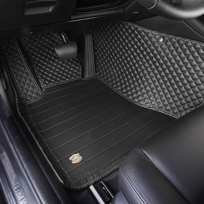 

Wufu Jinniu all surrounded by leather car mats dedicated to 14-18 Mazda 3axela Angke Sela interior modification mats smooth series
