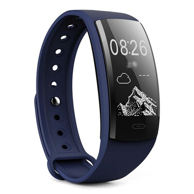 

QS 90 Smartband Nordic 52832 Монитор сердечного ритма Многоязычная калькуляция калорий 0,96 'HD OLED