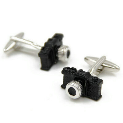 

Yoursfs® Copper with Gold Plated Camera Style Cufflink Men's Fashion Jewelry