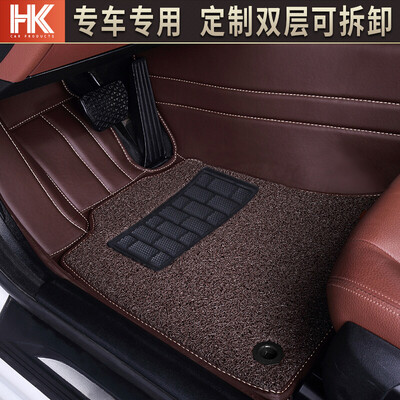 

Constant card full surrounded by wire ring car mats dedicated to Audi Crown Reiz speed sent Platinum Rui Accord Volkswagen CC Mai Rui Bao XL Sagitar Magotan Attz Lexus ES Beige