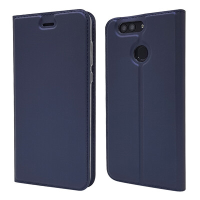 

Роскошный чехол для кошелька для HUAWEI Nova 2 Plus Высококачественная искусственная кожа с флип-крышкой Kickstand Anti-shock Full Protection