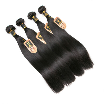 

YAVIDA Hair 7A Peruvian straight hair 4 bundles Peruvian Straight virgin hair Hair Products Peruvian Human Hair Weave