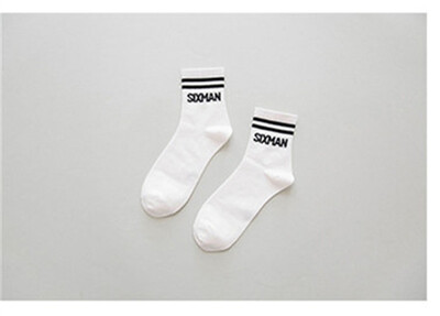 

Мужская 6-Pack No show Socks - White SIXMAN