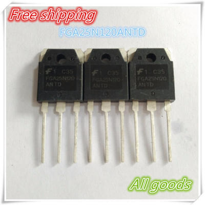 

Free Shipping 20PCS FGA25N120ANTD 25N120 FGA25N120 TO-3P fairchild IGBT induction cooker power