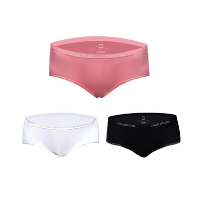 

Crab secret ladies panties 3 pieces underwear women modal triangle underwear light breathable underwear platinum black platinum white platinum powder l