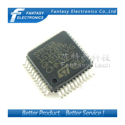 

10PCS STM32L151C8T6 QFP48 QFP ARM new and original IC free shipping