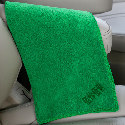 

Car wash towel cleaning cloth car supplies cleaning absorbing water cleaning towel 3570CM single strip green