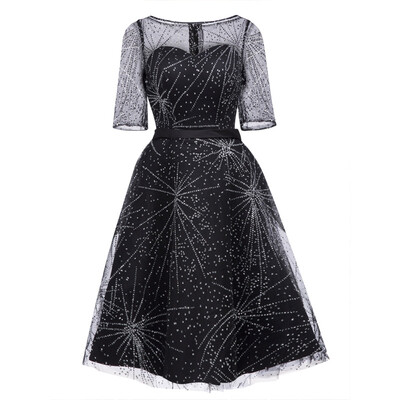 

CAZDZY кружевное короткое коктейльное платье до колен