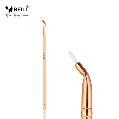

BEILI 315 # Розовая ручка Luxe Rose Golden Ferrule Angled Eyeliner Единая кисть для макияжа