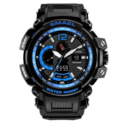 

NEW Military Watch Waterproof 50M  Shock Resitant Sport Watches saat Digital Clock Men Military Army Big Men Watch Sport