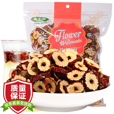 

Gong Garden Tea Herbal Tea Red Date Tea Dried Eating Date Slices Синьцзян Красные даты Сушеный хризантемы Чай Longan 250g / Bag