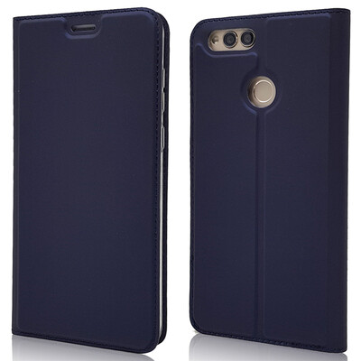 

Роскошный чехол Кошелек для HUAWEI Honor 7X Высококачественная кожа PU Обложка Kickstand Anti-shock Полная защита