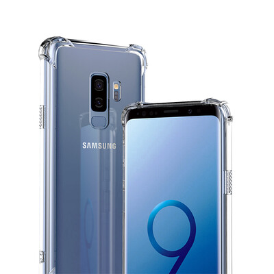 

ESCASE Samsung GALAXY S9plus Mobile Shell All-inclusive shatter-resistant protective shell Soft Case Cover TPUPC Anti-fall Anti-yellowing Germany Bayer