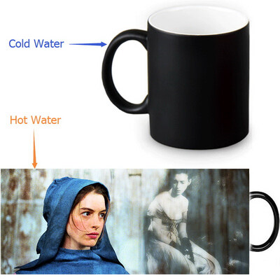 

Les Miserables 350ml12oz Heat Reveal Mug Color Change Coffee Cup Sensitive Morphing Mugs Magic Mug Milk Tea Cups