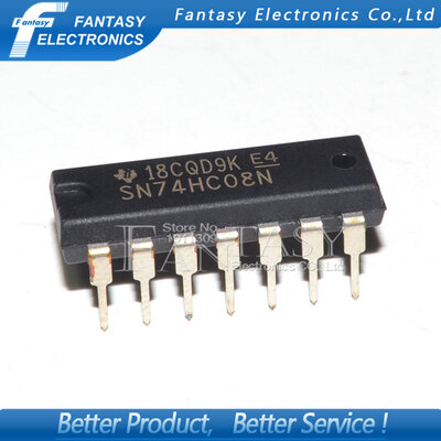 

20PCS SN74HC08N DIP14 SN74HC08 DIP 74HC08N 74HC08 new and original IC free shipping