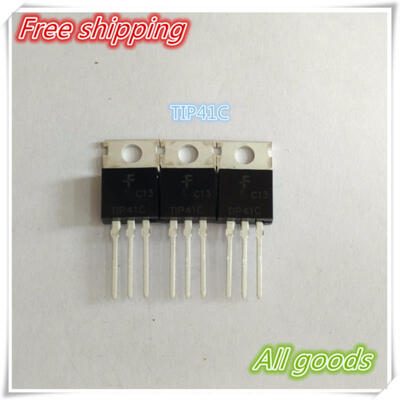 

100PCS TIP41C TIP41 TO220