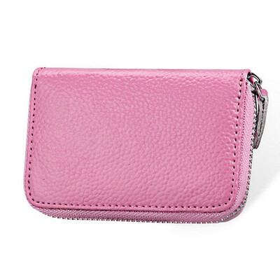 

Mens Womens Leather Mini Slim Wallet ID Credit Card Holder Case Organizer Purse