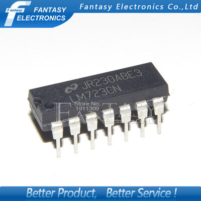 

10PCS LM723CN DIP14 LM723 new&original IC free shipping