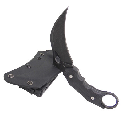 

Masalong Pterosaurs outdoor camping portable defender fixed claw knife karambit