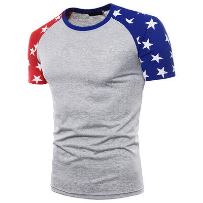 

Mens Short Sleeve Casual Pullvoer T Shirt