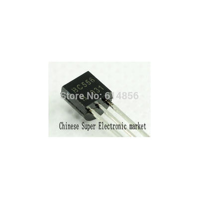 

200PCS BC556 BC556B C556B TRANSISTOR PNP 65V 100MA TO-92