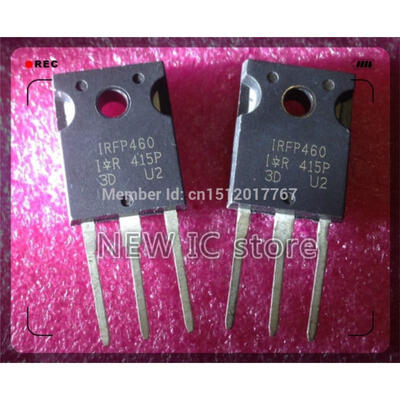 

Free shipping 5pcs IRFP460PBF IRFP460 TO-247 IC 100% NEW