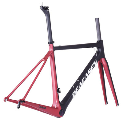 

2018 New Carbon Road Bike Frame 2018 New Di2 Super Light Racing Carbon Road FrameForkHeadsetSeatpost Clamp Carbon Bicycle