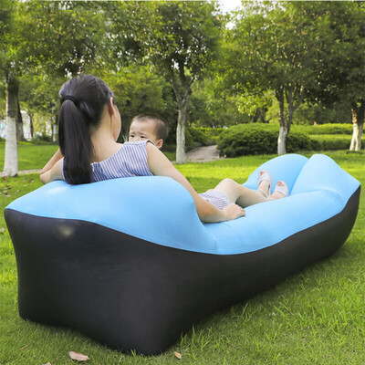 

Summer Lazy Bag Sleeping Bag Надувной спальный диван с диваном-кроватью Banana Lounge Bag Air Bed Lounger