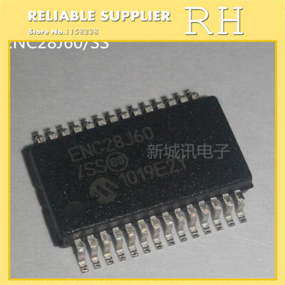 

10PCSlot ENC28J60-ISS ENC28J60-ISO SSOP28 SPI Interface Ethernet controller chip