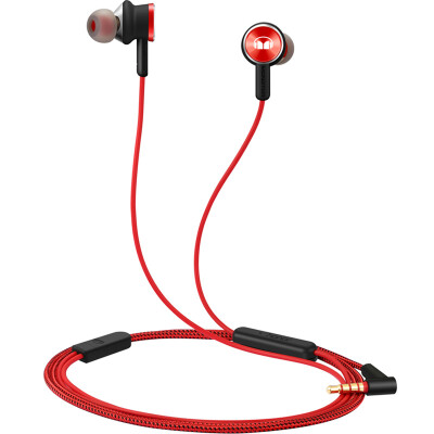 

Glory Monster Headphones 2 AM17 Subwoofer HiFi Stereo Wired In-Ear Headphones Red&Black