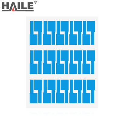 

Haile A4 self-adhesive label paper machine room network cabling stickers cable label paper P type green BQ-PD 50 sheetsbag