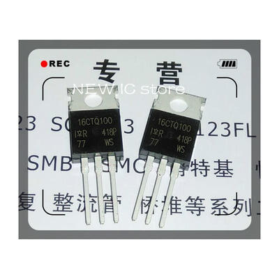 

20pcslot Free Shipping IR 16CTQ100 16V 60 100A Schottky rectifier transistor original specials