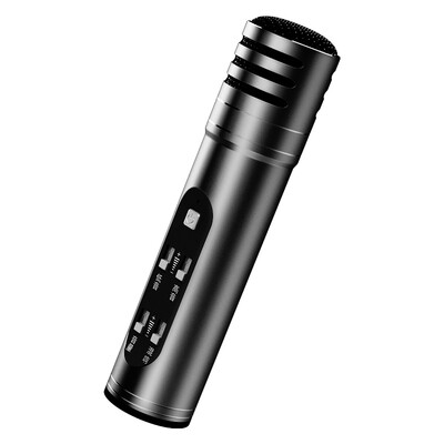 

EARISE F1 mobile phone microphone sing popular karaoke anchor dedicated live microphone set Apple Android condenser microphone audio computer K song built-in sound card rose gold